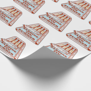 Papier Cadeau Été de Sardine