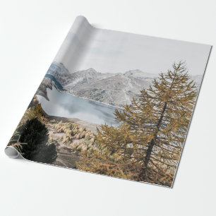 PAPIER CADEAU ÉTIQUETÉ ENTRE DEUX MONTAGNES