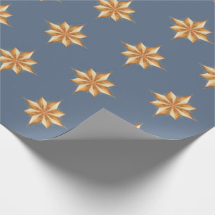 Papier Cadeau Étoile de papier d'enveloppement de la Nativité de