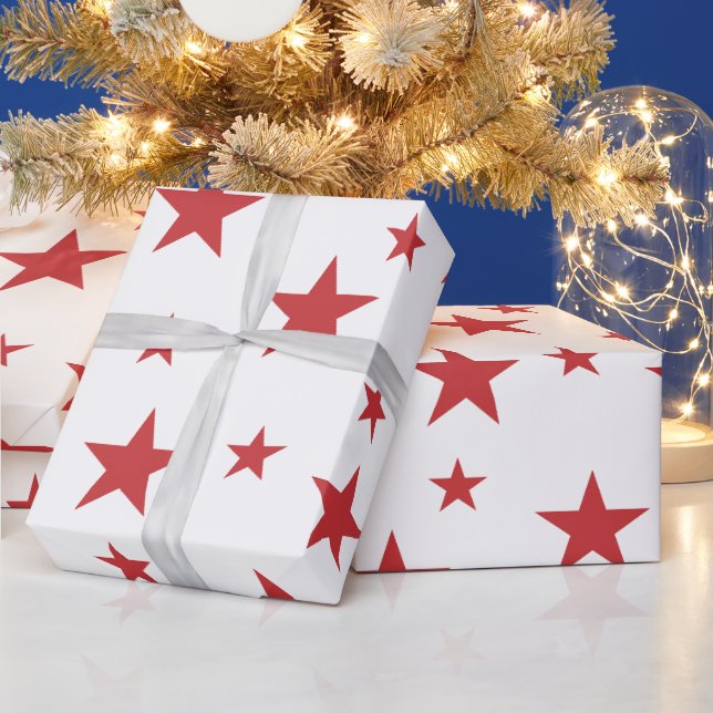 Papier Cadeau Étoiles pour cadeau (Vacances)