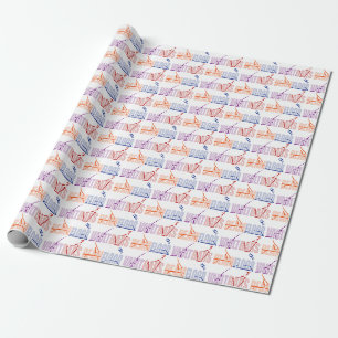 Papier Cadeau Événements de gymnastique