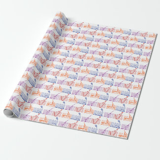 Papier Cadeau Événements de gymnastique