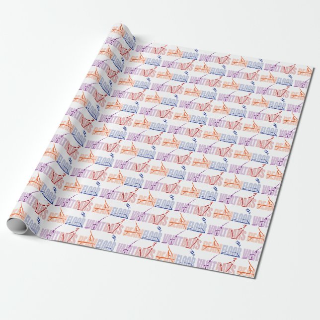 Papier Cadeau Événements de gymnastique (Déroulé)