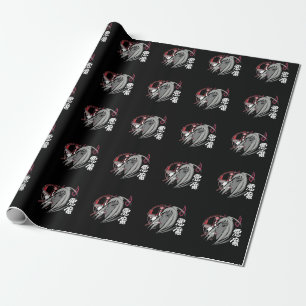 Papier Cadeau Evil Anime Sad Girl Otaku Japonais esthétique
