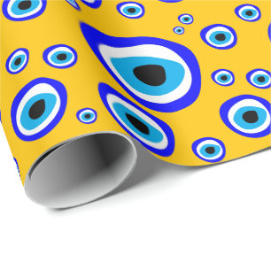 Papier Cadeau Evil Eye Talisman & arabe Amulet /turc, grec