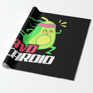 Papier Cadeau Exercice cardio Avocado
