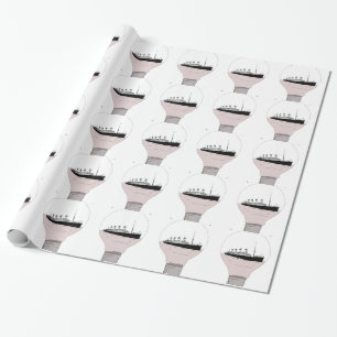 Papier Cadeau Expédier dans une ampoule