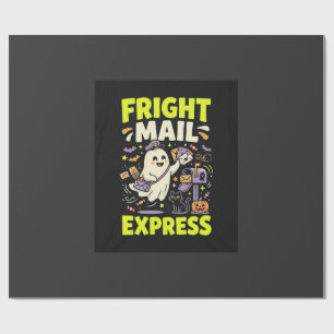 Papier Cadeau Express Courrier d'Effroi d'Halloween