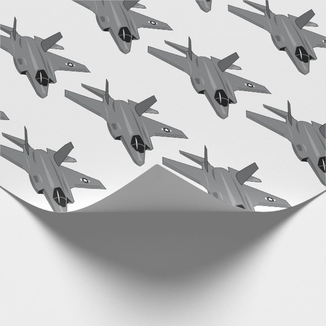 PAPIER CADEAU F-35 (Coin)
