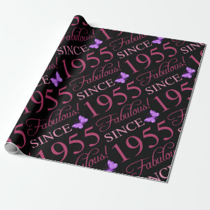 Papier Cadeau Fabuleux depuis 1955 70e anniversaire