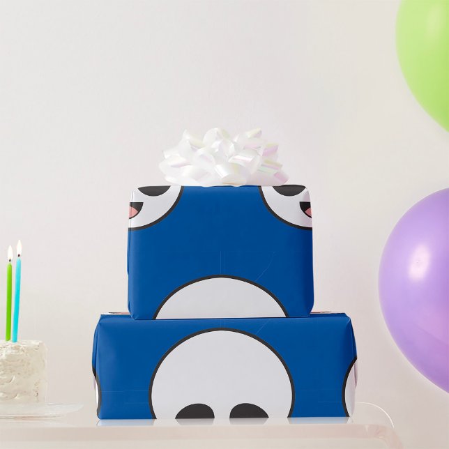 Papier Cadeau Face fantôme (Créateur téléchargé)