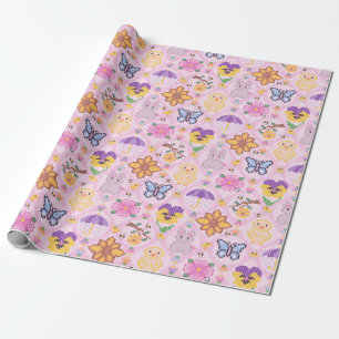 Papier Cadeau Fair Isle Cute Spring Chandail Motif