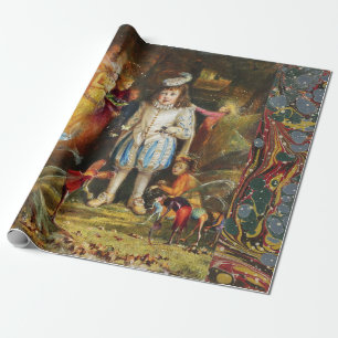 Papier Cadeau FAIRYLAND - Petit Prince parmi les fées de bois