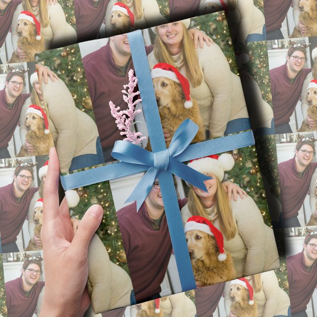 Papier Cadeau Family Photo Christmas (Créateur téléchargé)