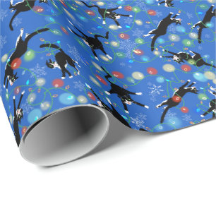 Papier Cadeau Fantaisie chats Tangle dans la poche d'enveloppeme