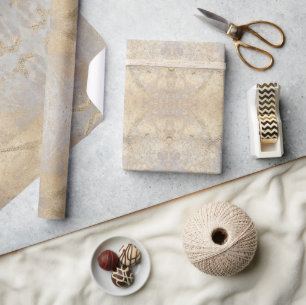 Papier Cadeau Faux Copper Rose Gold
