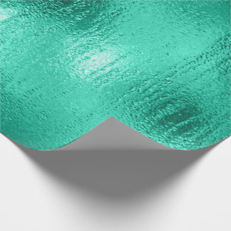 Papier Cadeau Faux vert Métallo Noël Noël Noël Fêtes