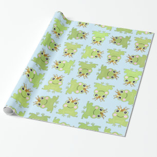 Papier Cadeau Fée de conte de fées Prince Grenouille Baby Shower