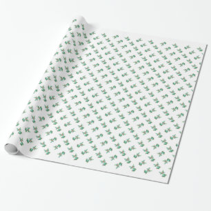 Papier Cadeau Fée de Noël mignonne