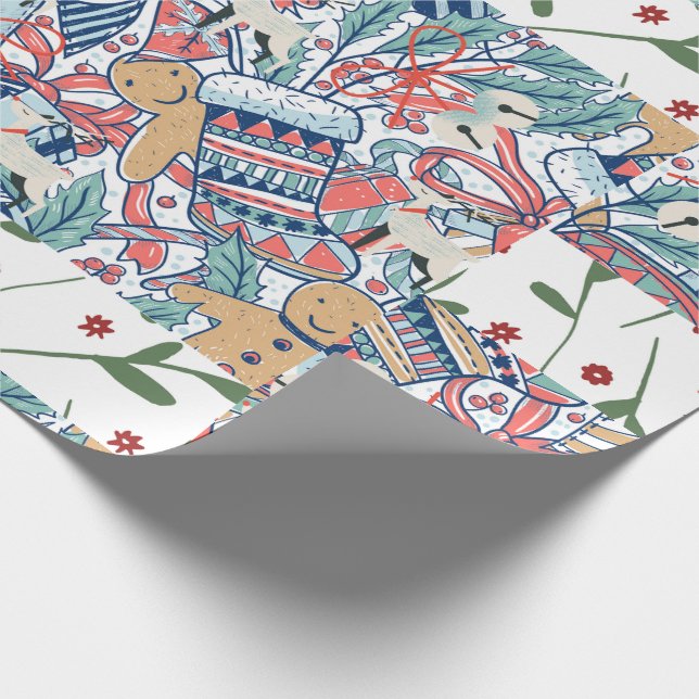 Papier Cadeau Feliz navidad (Coin)