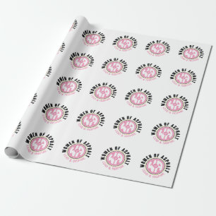 Papier Cadeau Femmes de papier d'enveloppement d'asphalte