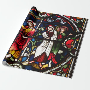 Papier Cadeau Fenêtre de Stainglass de cathédrale de Salisbury