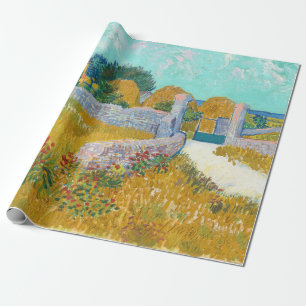 Papier Cadeau Ferme en Provence - Vincent van Gogh