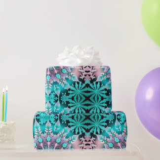 Papier Cadeau Festin Wrap Wonderland 'Snowflakes à la Cravate'