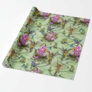 Papier Cadeau Festival du printemps de mi-été
