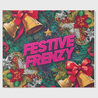 Papier Cadeau Festive Française Maximaliste