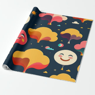 Papier Cadeau Festive Joy 🎁 Wrapping Paper Collection.