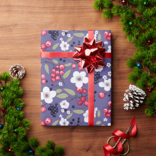Papier Cadeau Festive Père Noël Noël Carol Envelopper cadeau