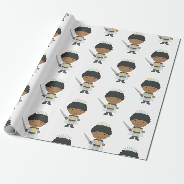 Papier Cadeau Fête d'anniversaire du Petit Prince (Déroulé)