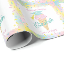 Fête de fin d'études avec glace