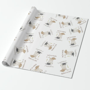 Papier Cadeau Fête de fin d'études de cowboy Country Western