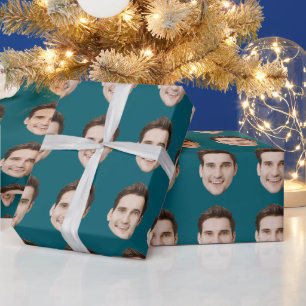 Papier Cadeau Fête de mariage d'anniversaire personnalisée avec