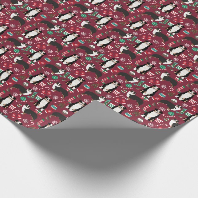 Papier Cadeau Fête de Noël en Aussie (Coin)