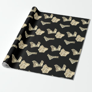 Papier Cadeau Fête des mariées de lingerie vintage