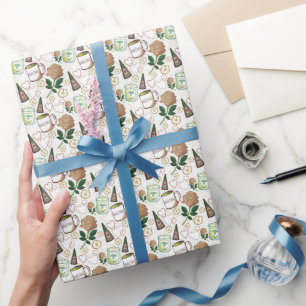 Papier Cadeau Fête des Mères Citron
