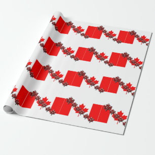 PAPIER CADEAU FÊTE DU CANADA