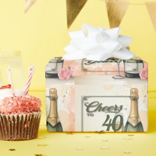 Papier Cadeau Fête du Cheval aux Années