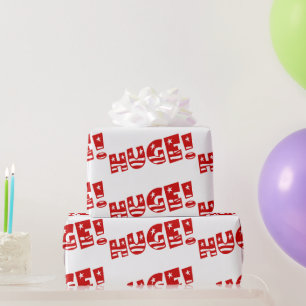 Papier Cadeau Fête ENORME de Trump Célébration d'anniversaire