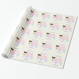 Papier Cadeau Fête pyjama de glamping