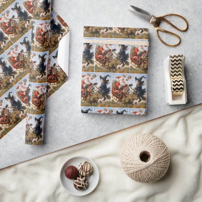 Papier Cadeau Fêtes de Noël de Thanksgiving et d'Halloween (Artisanat)