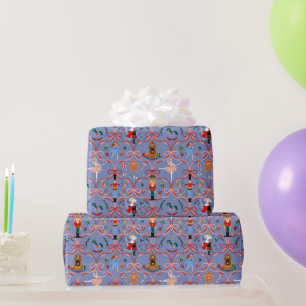 Papier Cadeau Fêtes de Noël - Papier à envelopper de noisette