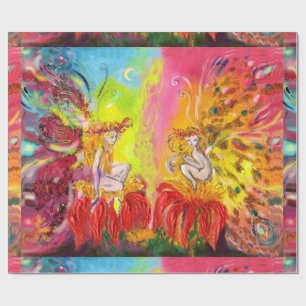 Papier Cadeau FÊTES DU JOUR / Imaginaire Noël Salutations