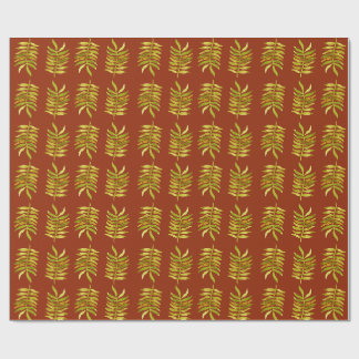 Papier Cadeau Feuille d'automne