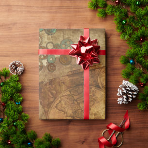 Papier Cadeau Feuilles de papier d'enveloppement de collection V