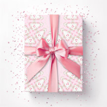 Fez Starburst Trellis in Pink and Green
