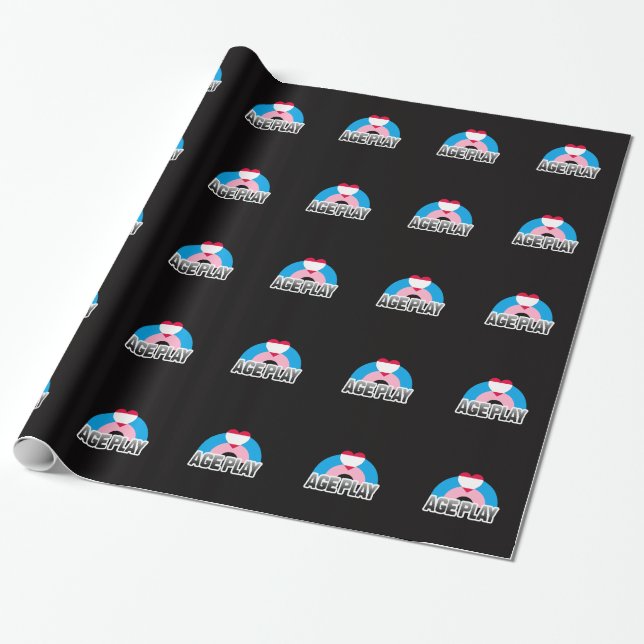Papier Cadeau Fierté de jeu d'âge (Déroulé)